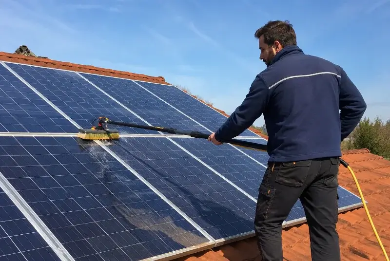 Nettoyage et entretien de panneaux solaires à Moisdon-la-Rivière